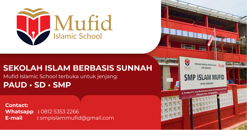 Sekolah Islam Berlandaskan Al Qurβan & As Sunnah