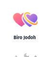 Ikon menu Biro Jodoh